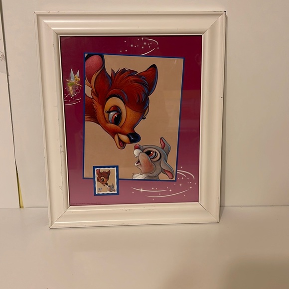 Disney Art 10 x 12 with 37 cent stamp - Picture 4 of 4